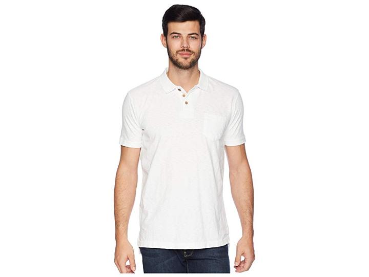 Vintage 1946 Negative Slub Polo (whtie) Men's Clothing