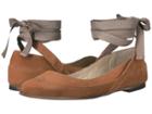 Free People Pressley Wrap Flat (taupe) Women's Flat Shoes