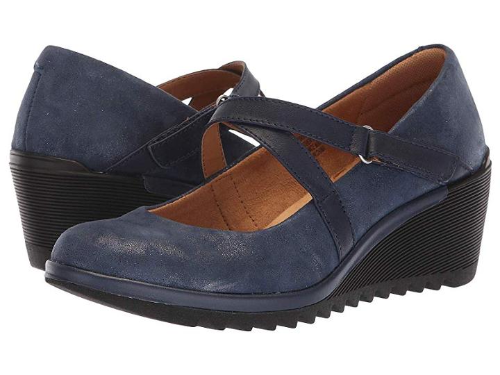 Comfortiva Alice (midnight Navy Distressed Foil Suede/glamorous) Women's Boots