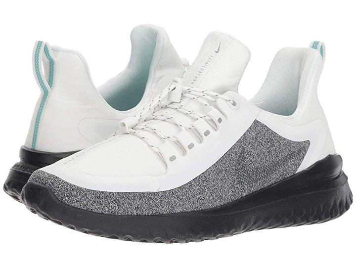 Nike Renew Rival Shield (summit White/metallic Silver/oil Grey) Women's Running Shoes