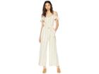 Sanctuary Chasing The Sun Linen Jumpsuit (linen Beige Stripe) Women's Jumpsuit & Rompers One Piece