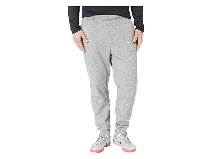 Nike Big Tall Thermal Pants Taper (dark Grey Heather/black) Men's Casual Pants