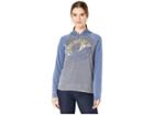 Roxy True Harmony A Fleece Hoodie (turbulence) Women's Sweatshirt