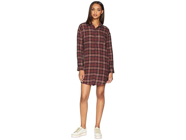 Billabong Tales Of Winter Dress (vintage Plum) Women's Dress