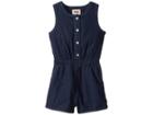 Levi's(r) Kids Woven Romper (toddler) (midnight Cove) Girl's Jumpsuit & Rompers One Piece