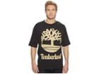 Timberland Short Sleeve New 90s Inspired Tee (black/cornstalk) Men's T Shirt