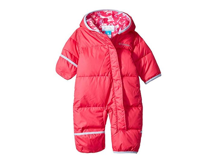 Columbia Kids Snuggly Bunnytm Bunting (infant) (cactus Pink/cactus Pink Deer Print) Kid's Jumpsuit & Rompers One Piece