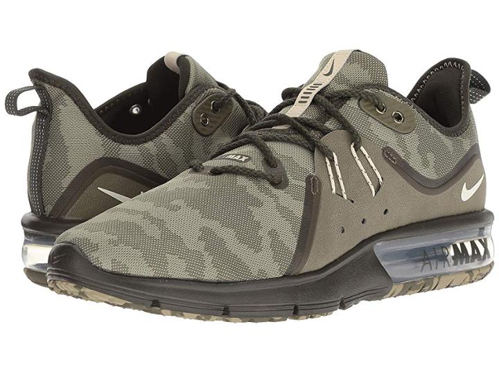 Nike Air Max Sequent 3 Premium (medium Olive/beach/neutral Olive/sequoia) Men's Running Shoes