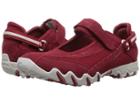 Allrounder By Mephisto Niro (red Suede/s Mesh) Women's Maryjane Shoes