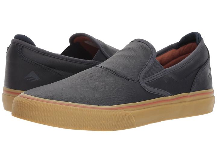 Emerica Wino G6 Slip-on X Reserve (dark Blue) Men's Skate Shoes