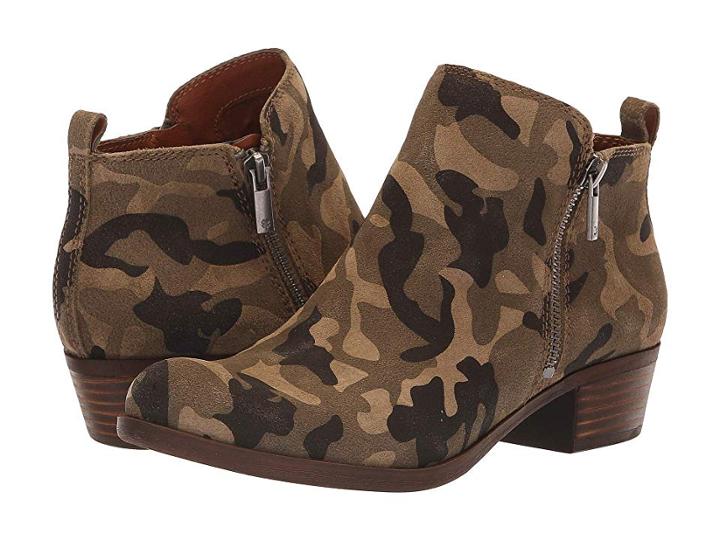 Lucky Brand Basel (camo) Women's Zip Boots