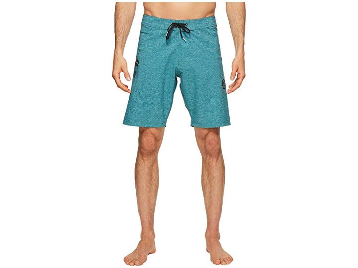 Vissla The Drainer Four-way Stretch Boardshorts 18.5 (teal) Men's Swimwear