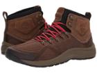 Timberland Flyroam Trail Mid Fabric (dark Brown) Men's Lace Up Casual Shoes