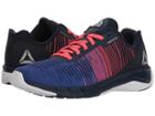 Reebok Kids Flexweave Run (big Kid) (collegiate Navy/acid Blue/acid Pink/white/silver Metallic) Girls Shoes