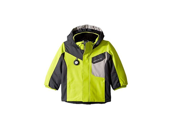 Obermeyer Kids Galactic Jacket (toddler/little Kids/big Kids) (green Flash) Boy's Coat