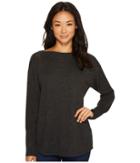 Royal Robbins Highlands Pullover (charcoal) Women's Long Sleeve Pullover