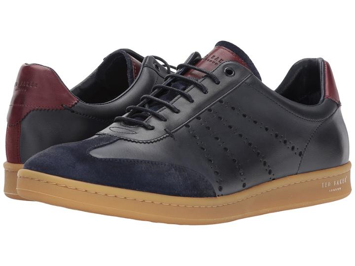 Ted Baker Orlee (dark Blue Leather) Men's Shoes