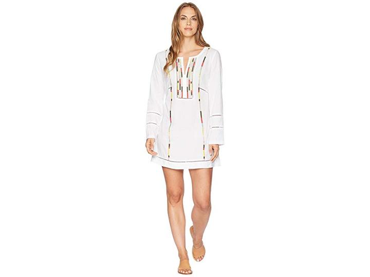 Prana Lahela Tunic (white) Women's Swimwear
