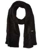 Michael Michael Kors Cable Patchwork Muffler (black) Scarves