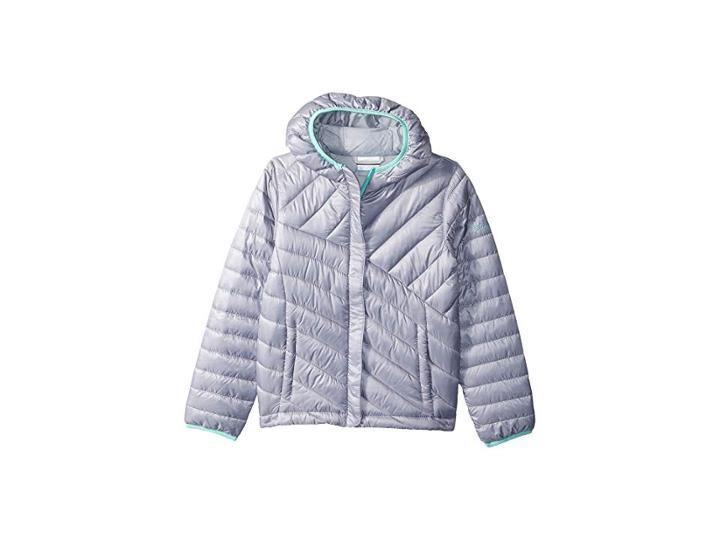 Columbia Kids Powder Litetm Puffer (little Kids/big Kids) (astral/pixie) Girl's Coat