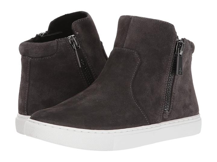 Kenneth Cole New York Kiera (asphault Suede) Women's Zip Boots