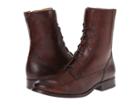 Frye Melissa Lace Short (redwood Smooth Vintage Leather) Cowboy Boots