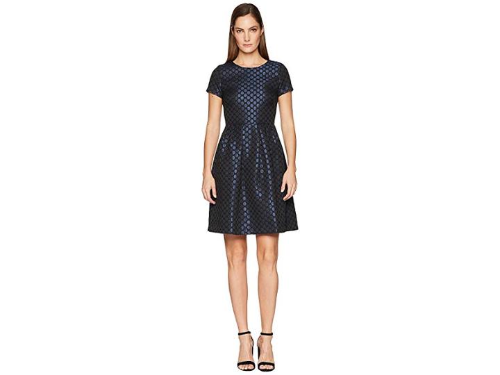 Paul Smith Polka Dot Dress (black/navy) Women's Dress