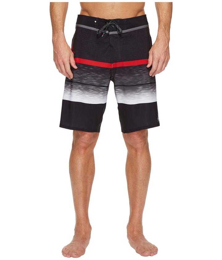 Quiksilver Slab Logo Vee 20 Boardshorts (iron Gate) Men's Swimwear