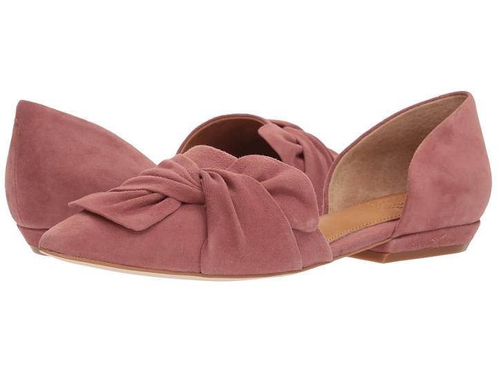Cc Corso Como Mollie (old Rose Kid Suede) Women's Flat Shoes