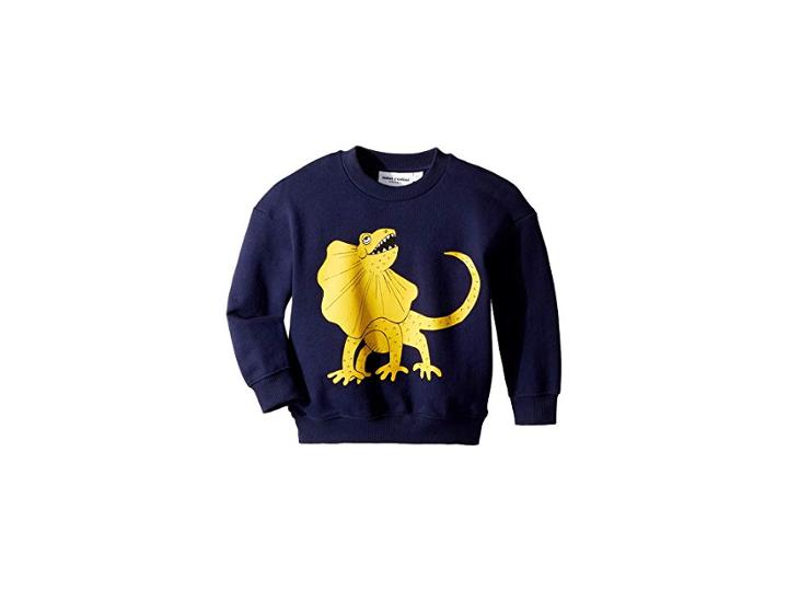 Mini Rodini Draco Solid Print Sweatshirt (infant/toddler/little Kids/big Kids) (navy) Boy's Sweatshirt
