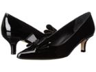 Vaneli Taren (black Smack Patent) Women's Wedge Shoes