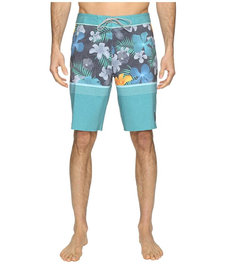 O'neill Hyperfreak Blissful Thinking Superfreak Series Boardshorts (jade) Men's Swimwear