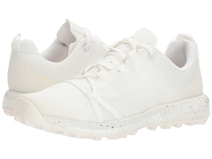 Adidas Outdoor Terrex Agravic (non-dyed/white/aero Green) Women's Shoes