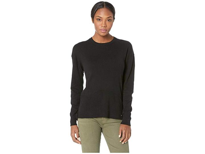 Fig Clothing Jog Sweater (black) Women's Sweater