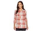 Mountain Khakis Townie Long Sleeve Shirt (champagne Plaid) Women's Clothing