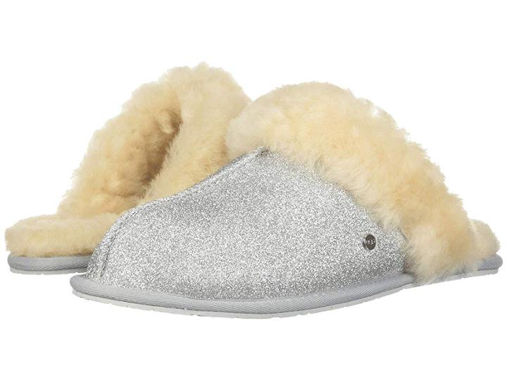 Ugg Scuffette Ii Sparkle (silver) Women's Slippers
