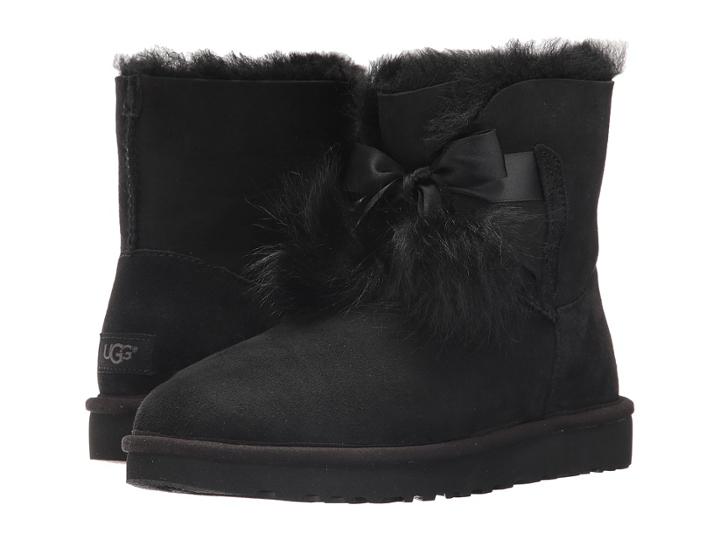 Ugg Gita (black) Women's Cold Weather Boots