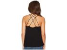 Rvca Strappy Af Tank Top (black) Women's Clothing
