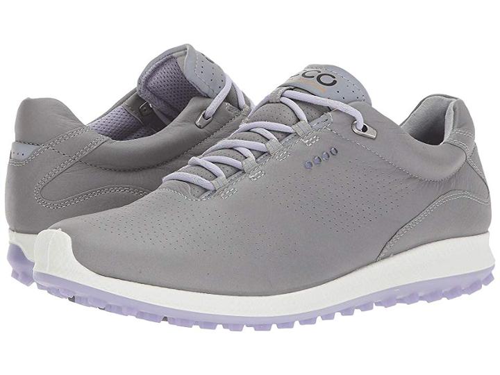 Ecco Golf Biom Hybrid 2 Perf (wild Dove/crocus) Women's Golf Shoes