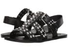 Steve Madden Sharon Flat Sandal (black) Women's Flat Shoes