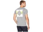 Spyder Square Logo Tee (alloy Grey) Men's T Shirt