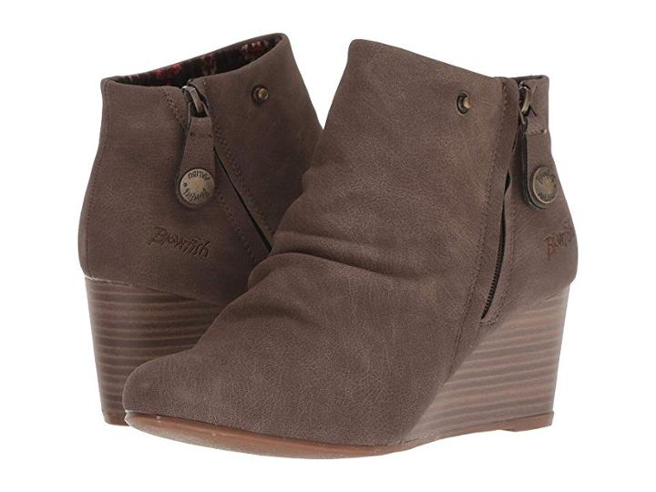 Blowfish Berkeley (mushroom Rustic Faux Suede) Women's Pull-on Boots