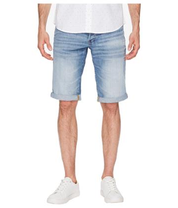 G-star 3301 Denim Shorts In Sato Medium Aged (sato Denim Medium Aged) Men's Shorts