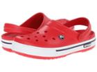 Crocs Crocband Ii.5 Clog (red/navy) Clog Shoes