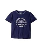 Spiritual Gangster Kids Samsara Ringer Tee (toddler/little Kids/big Kids) (midnight) Boy's T Shirt