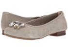 Me Too Sapphire (stone Kid Suede) Women's Dress Flat Shoes