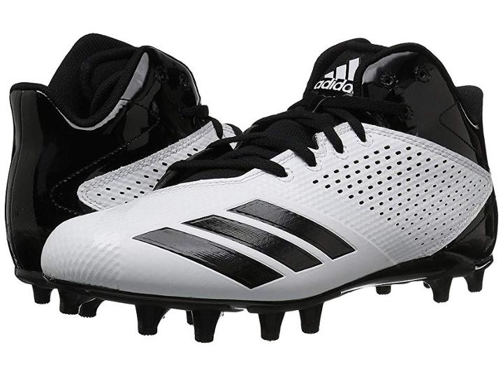 Adidas 5-star Mid Football (footwear White/core Black/core Black) Men's Cleated Shoes