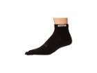 Injinji Run Original Weight Mini-crew Coolmax 3 Pair Pack (black) Low Cut Socks Shoes