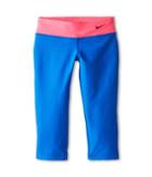 Nike Kids Ya Legend Tight Capri (little Kids/big Kids) (hyper Cobalt/hyper Pink/black) Girl's Capri