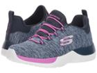 Skechers Kids Dynamight Break-through (little Kid/big Kid) (navy/multi) Kid's Shoes